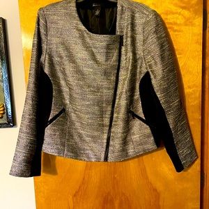 Tweed metallic jacket